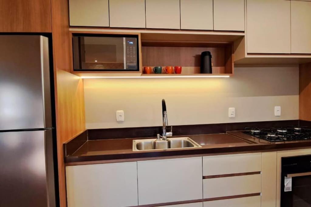 Luxuoso Apartamento Em Gramado - 2 Suites エクステリア 写真
